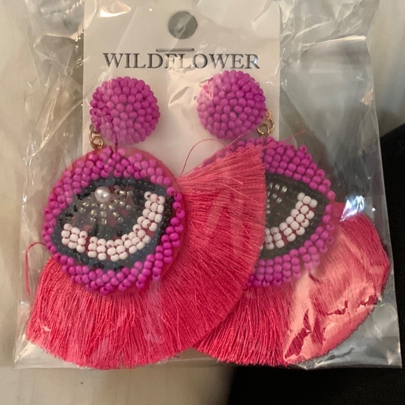 Handmade Boho beaded earrings 3 - Picture 7 of 9